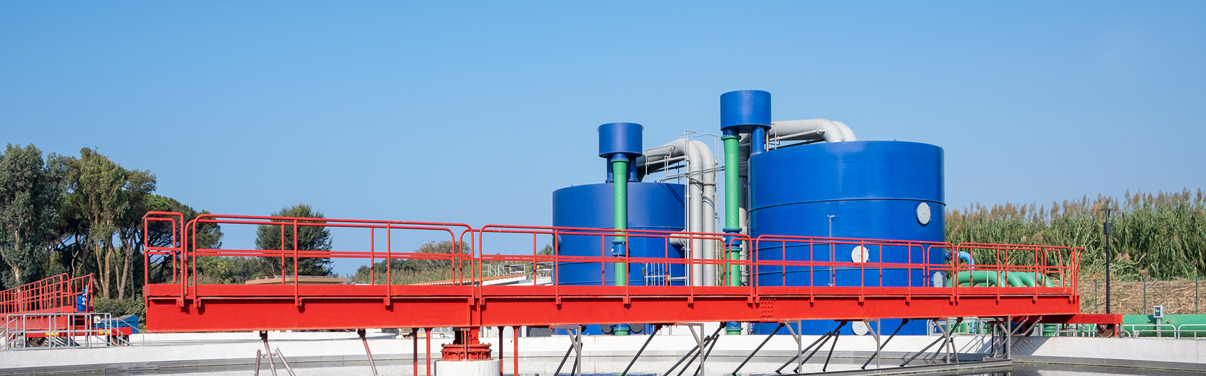 Impianto di depurazione delle acque reflue di Acea Acqua